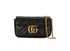 GG Marmont Matelassé Super Mini Bag, front view